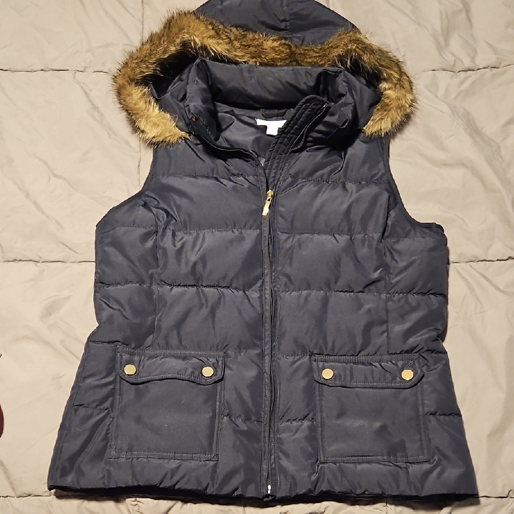 Charter Club Navy Vest